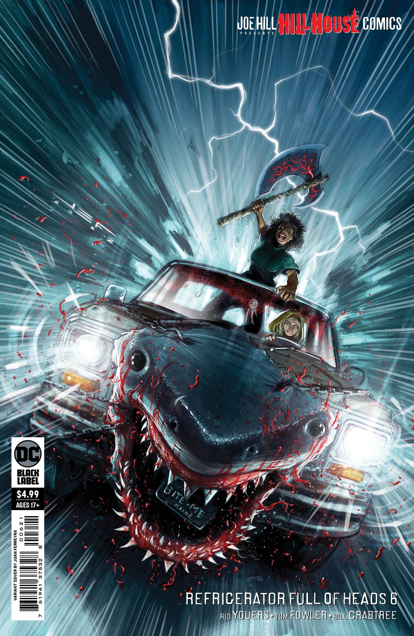 REFRIGERATOR FULL OF HEADS #6 (OF 6) CVR B JOHNSON CARD STOC *(DH D1)*