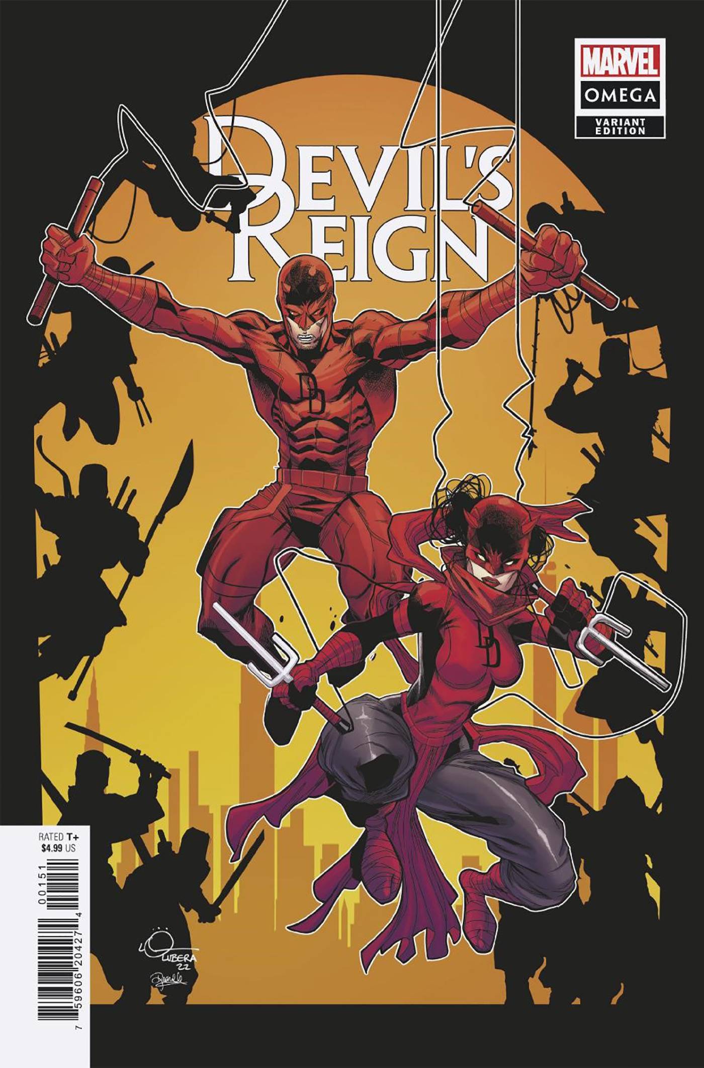 DEVILS REIGN OMEGA #1 LUBERA VAR *RELEASE DATE 54/25/22* *(DH V1)* *(DH G3)*