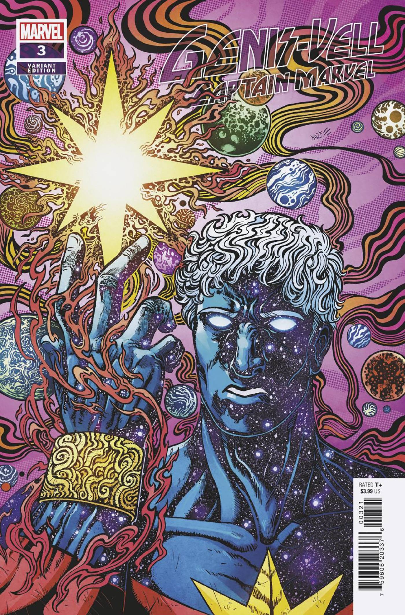 GENIS-VELL CAPTAIN MARVEL #3 (OF 5) WOLF VAR *(DH H1)* *(DH D4)*