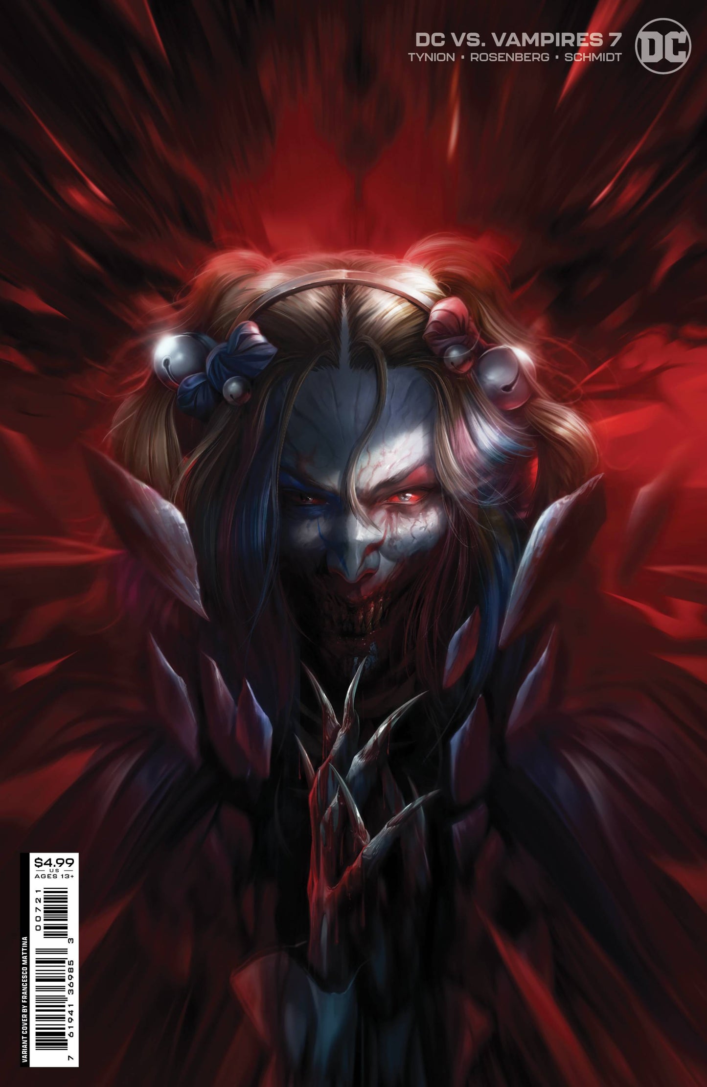 DC VS VAMPIRES #7 (OF 12) CVR B MATTINA CARD STOCK VAR (DH S1, G1) *(DH J1)*