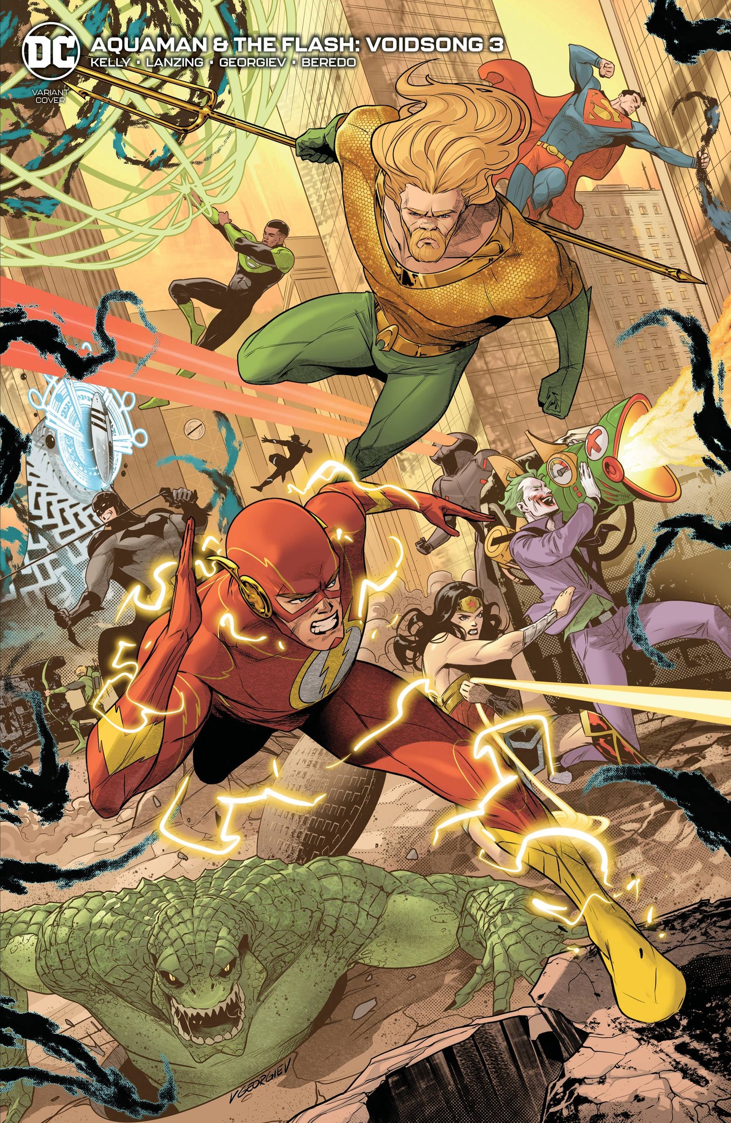 AQUAMAN AND FLASH VOIDSONG #3 CVR B GEORGIEV (DH A4)