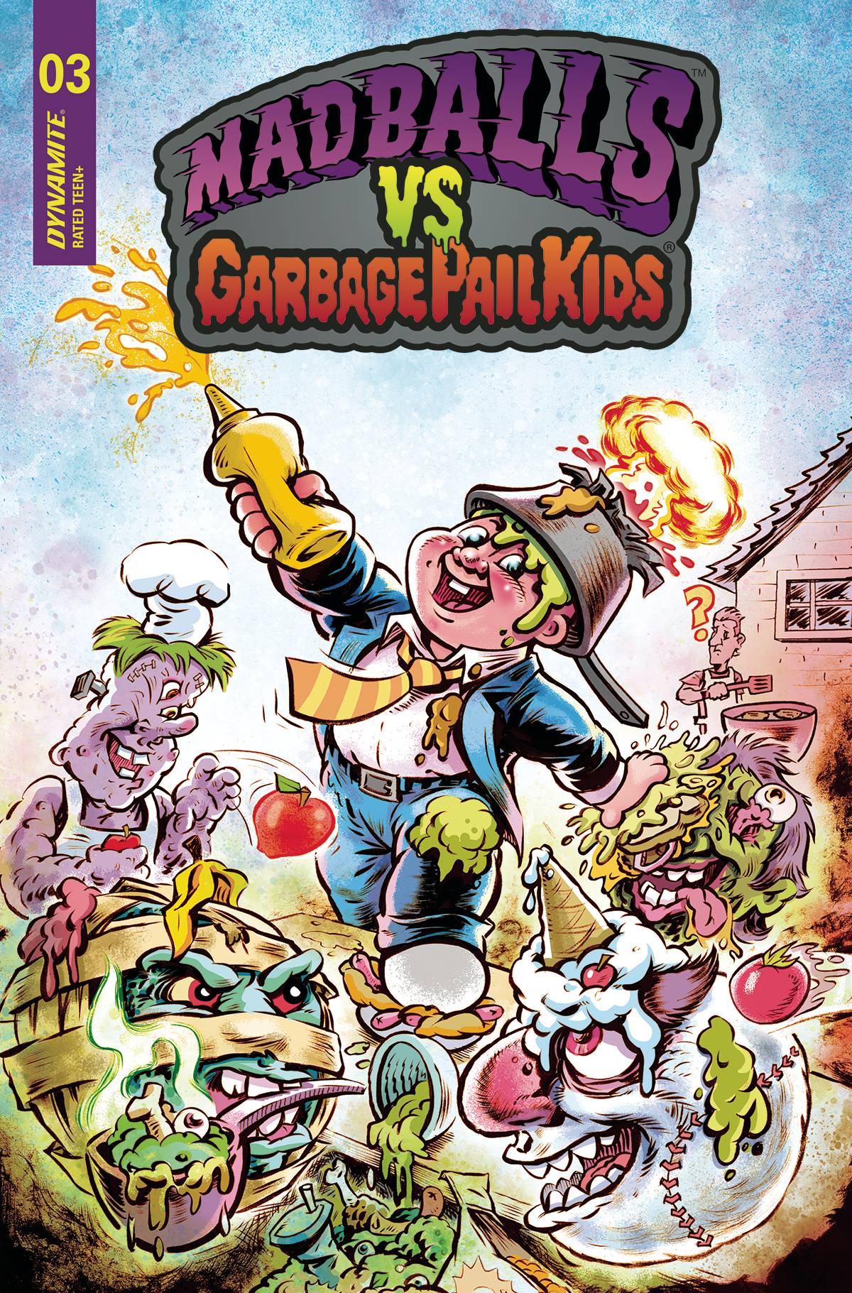 MADBALLS VS GARBAGE PAIL KIDS #3 CVR B CROSBY *(DH H1)*