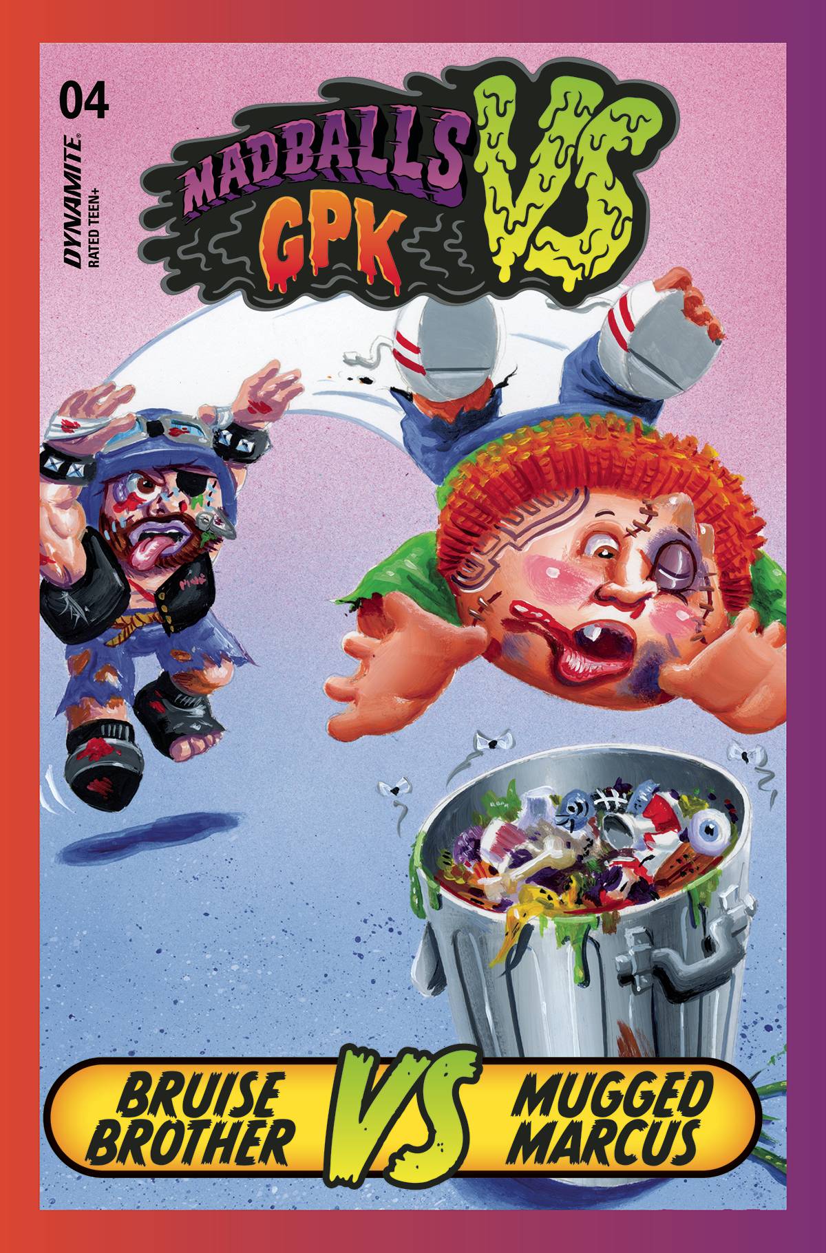 MADBALLS VS GARBAGE PAIL KIDS #4 CVR C TRADING CARD *(DH H1)*