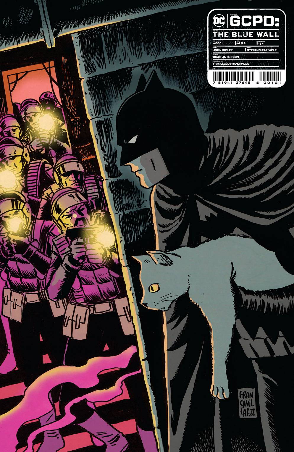 GCPD BLUE WALL #1 (OF 6) CVR B FRANCAVILLA (DH A4) (DH D4)