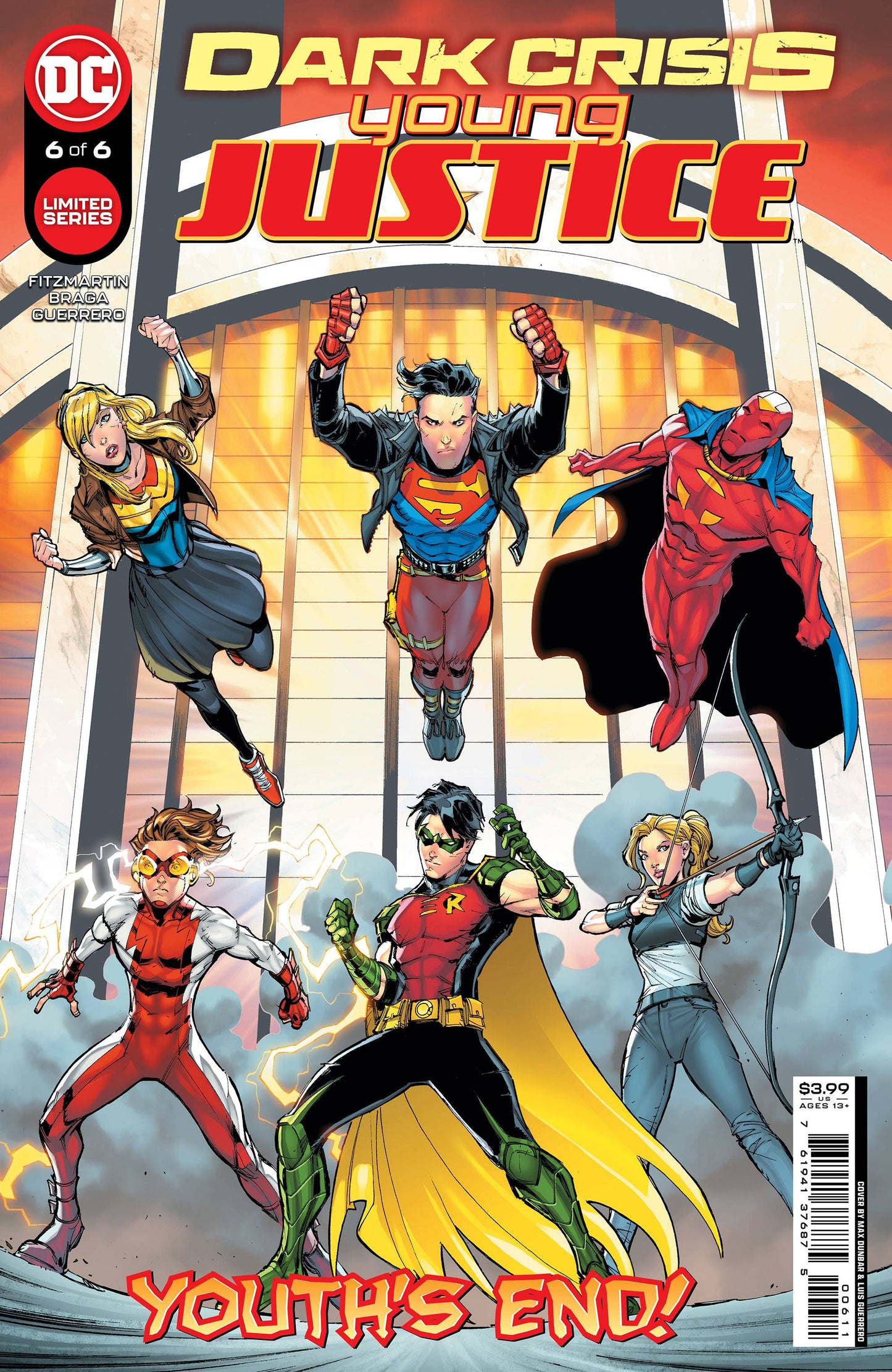 DARK CRISIS YOUNG JUSTICE #6 (OF 6) CVR A DUNBAR *(DH R1)*