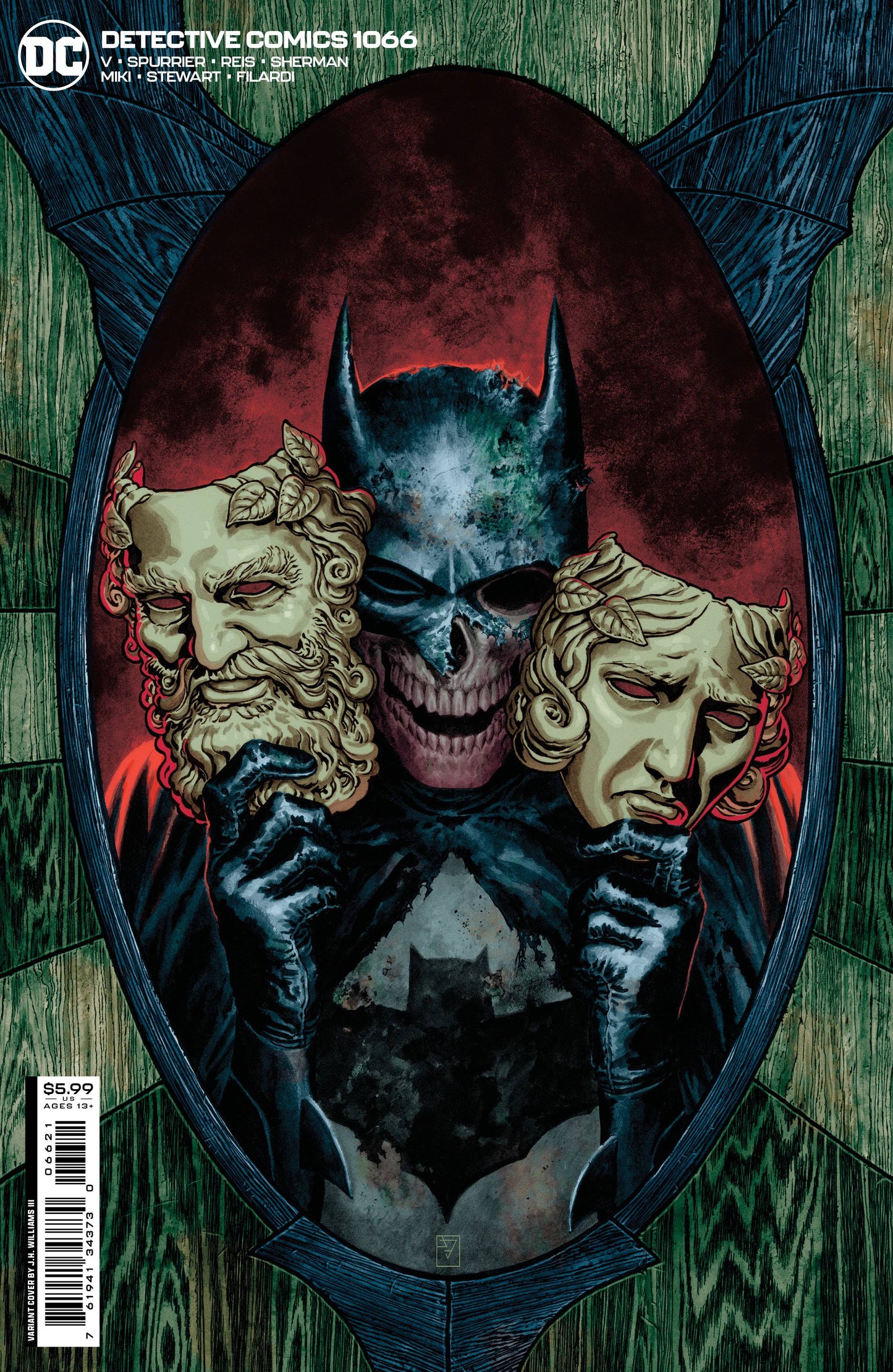 DETECTIVE COMICS #1066 CVR B WILLIAMS III VAR (DH A4) *(DH I1)*