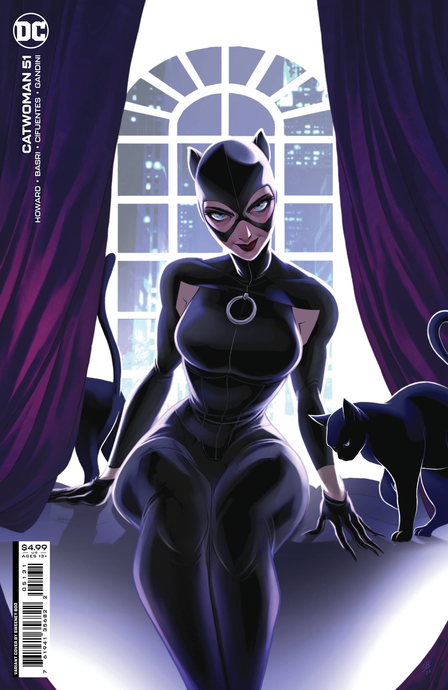 CATWOMAN #51 CVR C SWEENEY BOO CARD STOCK VAR *(DH C1)* *(DH O1)*