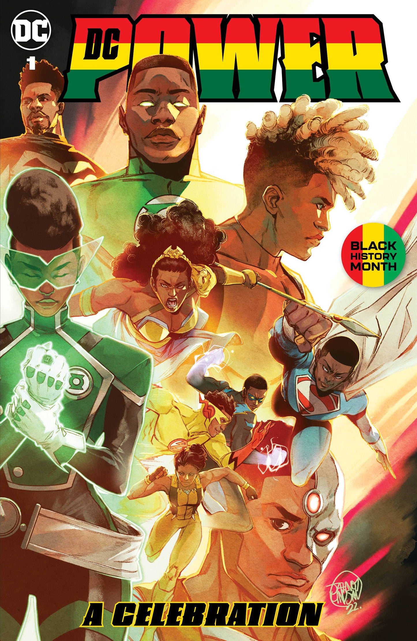 DC POWER A CELEBRATION #1 (ONE SHOT) CVR A JAHNOY LINDSAY *(DH W1)*