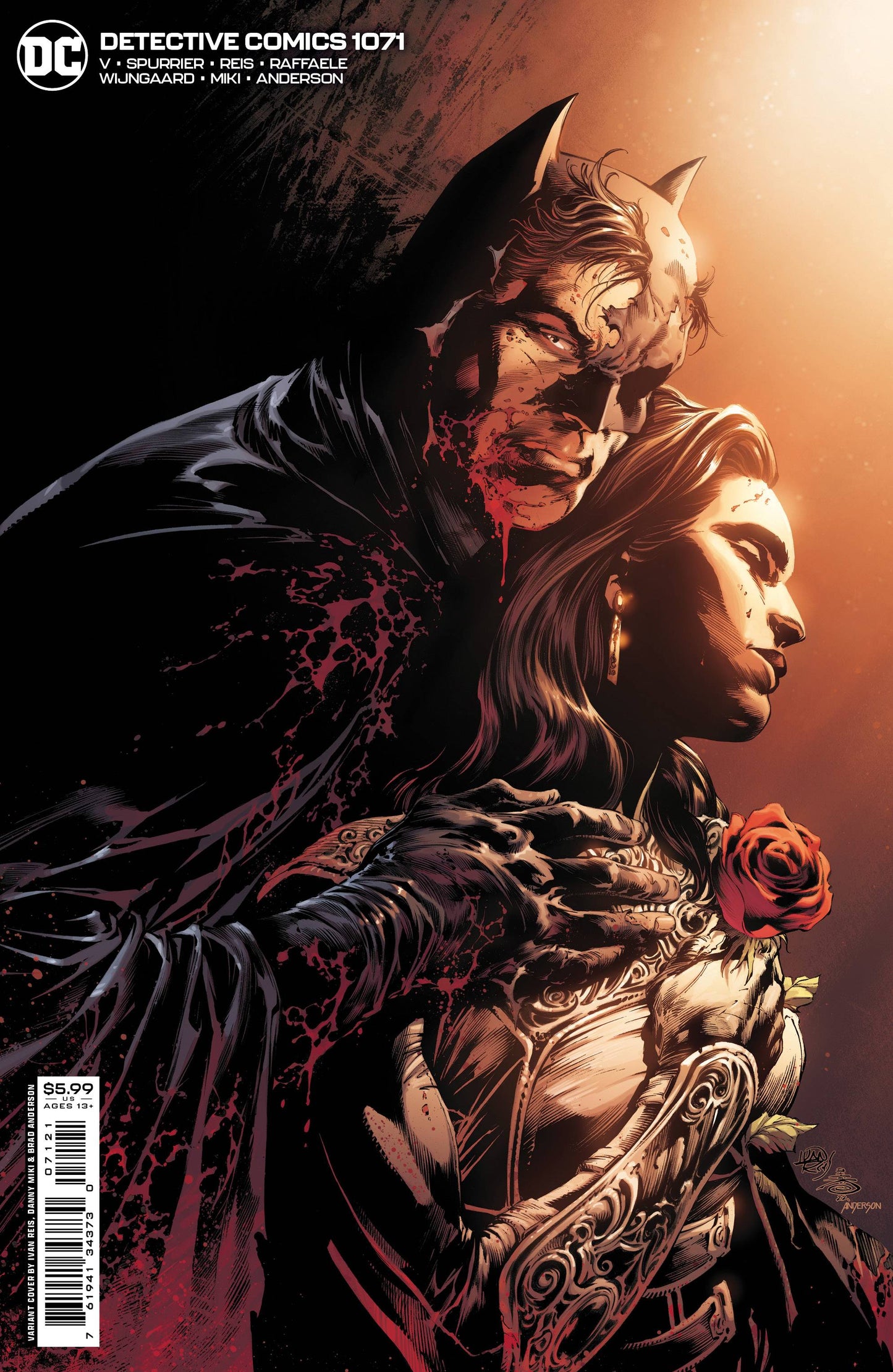 DETECTIVE COMICS #1071 CVR B IVAN REIS CARD STOCK VAR *(DH I1)*