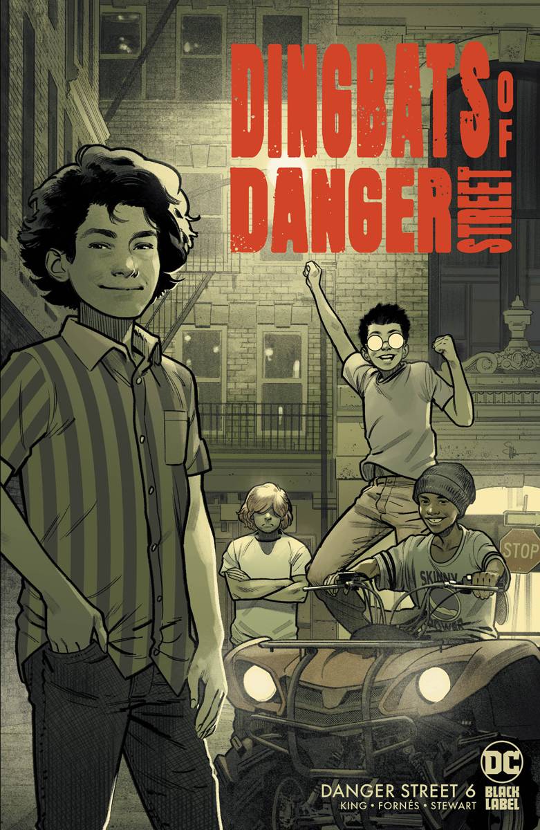 DANGER STREET #6 (OF 12) CVR B SHANER CS VAR (DH A5) *(DH U1)*