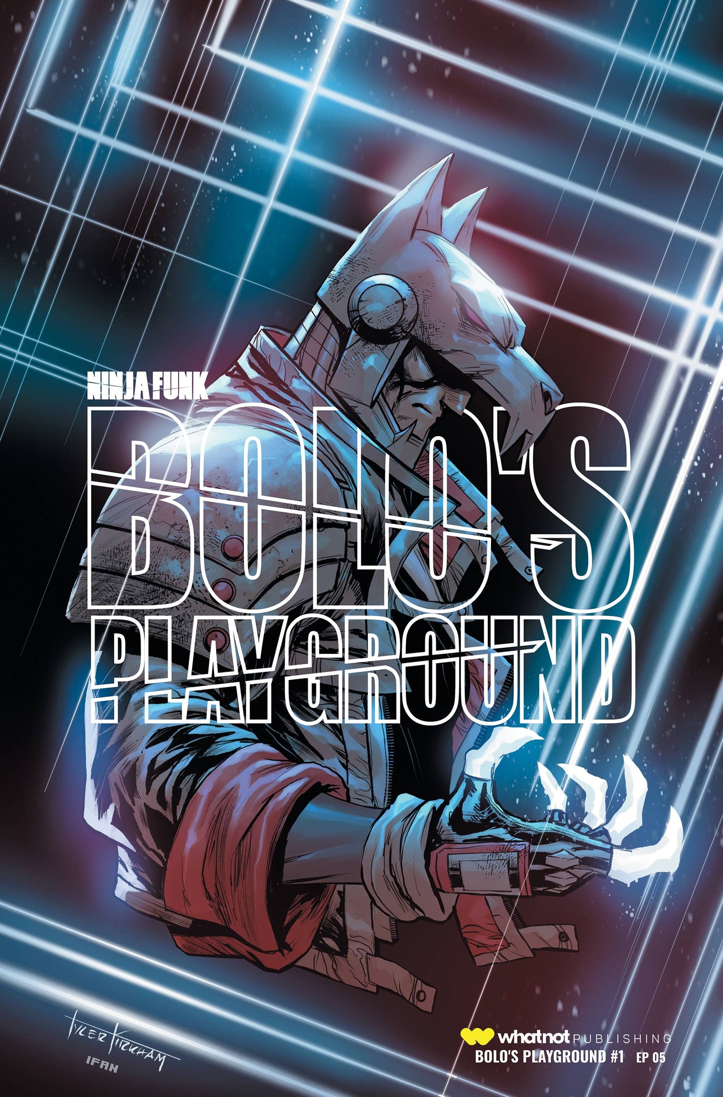 NINJA FUNK ONE SHOT #1 BOLOS PLAYGROUND CVR F KIRKHAM (MR) DH *(DH F3)*