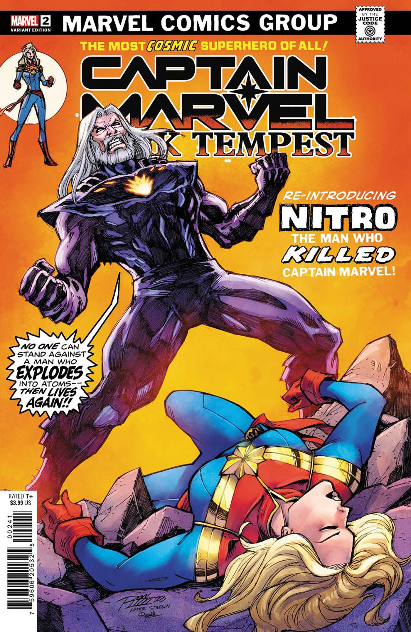 CAPTAIN MARVEL DARK TEMPEST #2 LIM (DH Y3)