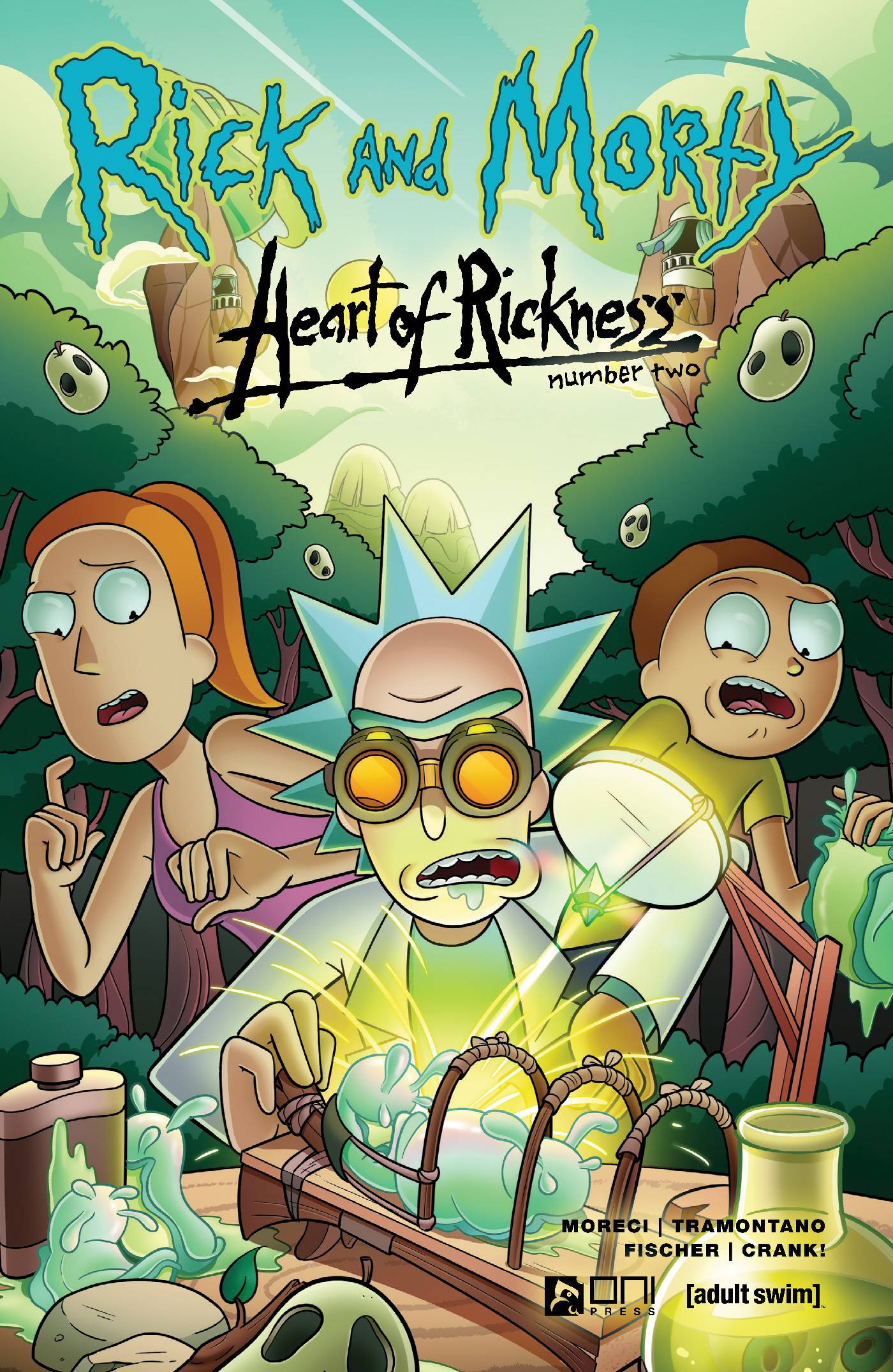 RICK AND MORTY HEART OF RICKNESS #2 (OF 4) CVR A BLAKE *(DH D1)*