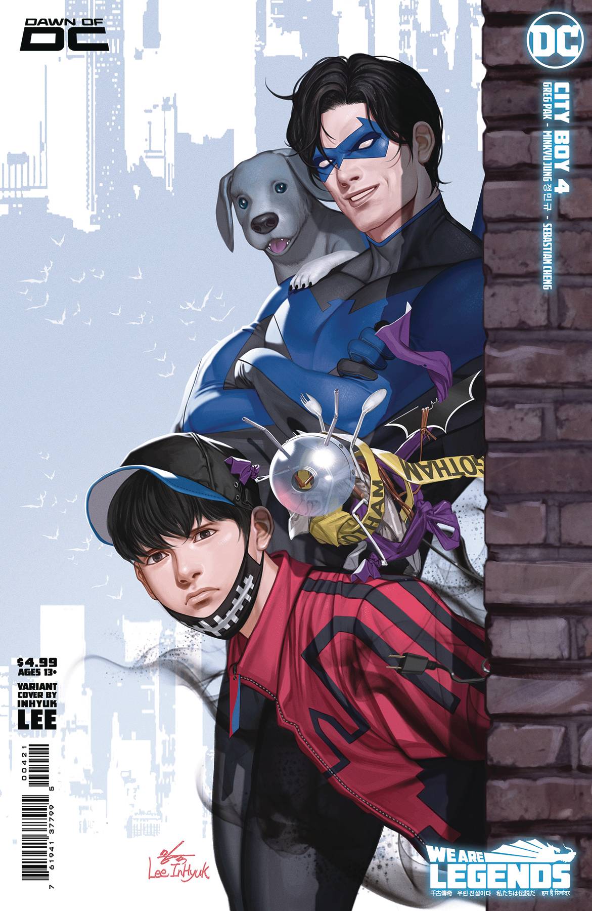 CITY BOY #4 (OF 6) CVR B INHYUK LEE CS VAR (DH C2) *(DH X1)*