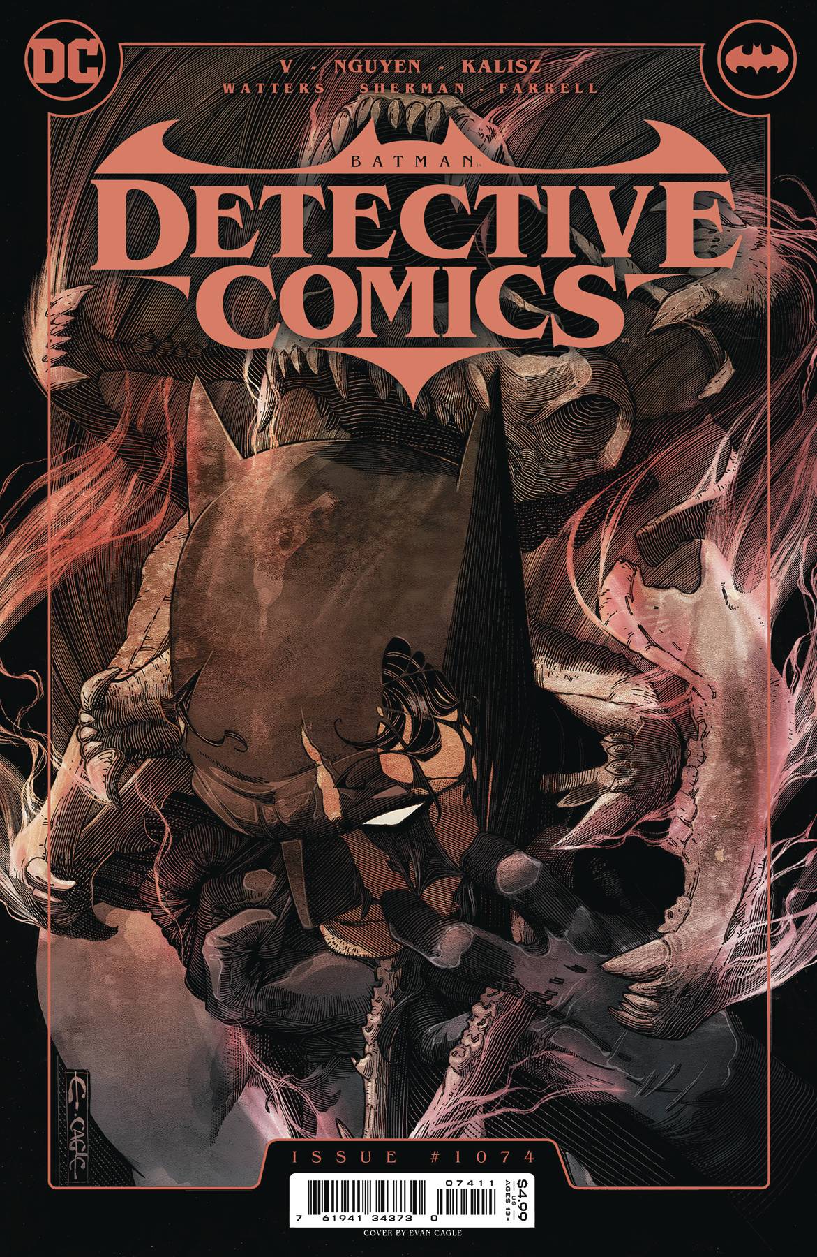 DETECTIVE COMICS #1074 CVR A EVAN CAGLE *(DH I1)*