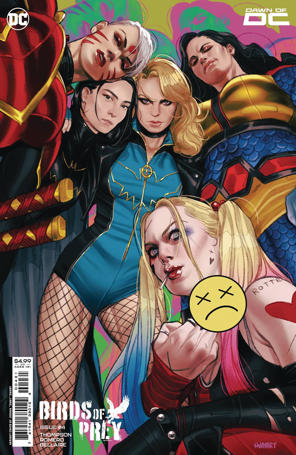 BIRDS OF PREY #4 CVR C JOSHUA SWAY SWABY *(DH M1)* *(DH H4)*