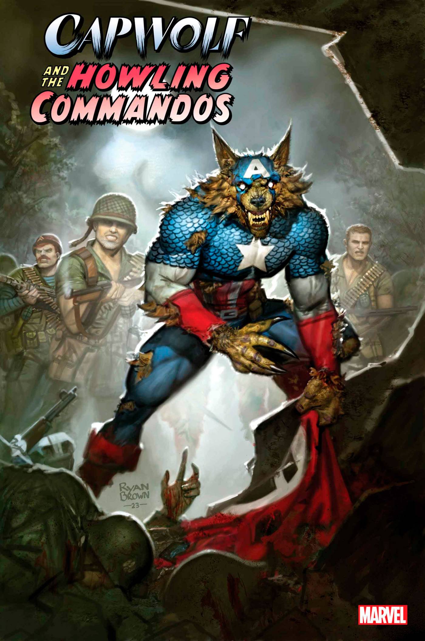 CAPWOLF HOWLING COMMANDOS #4 *(DH V1)*