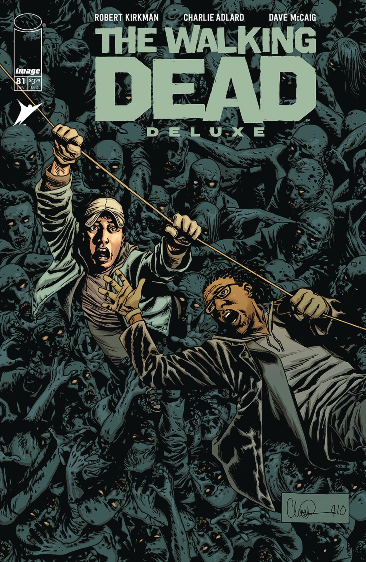 WALKING DEAD DLX #81 CVR B ADLARD & MCCAIG *(DH Y1)*