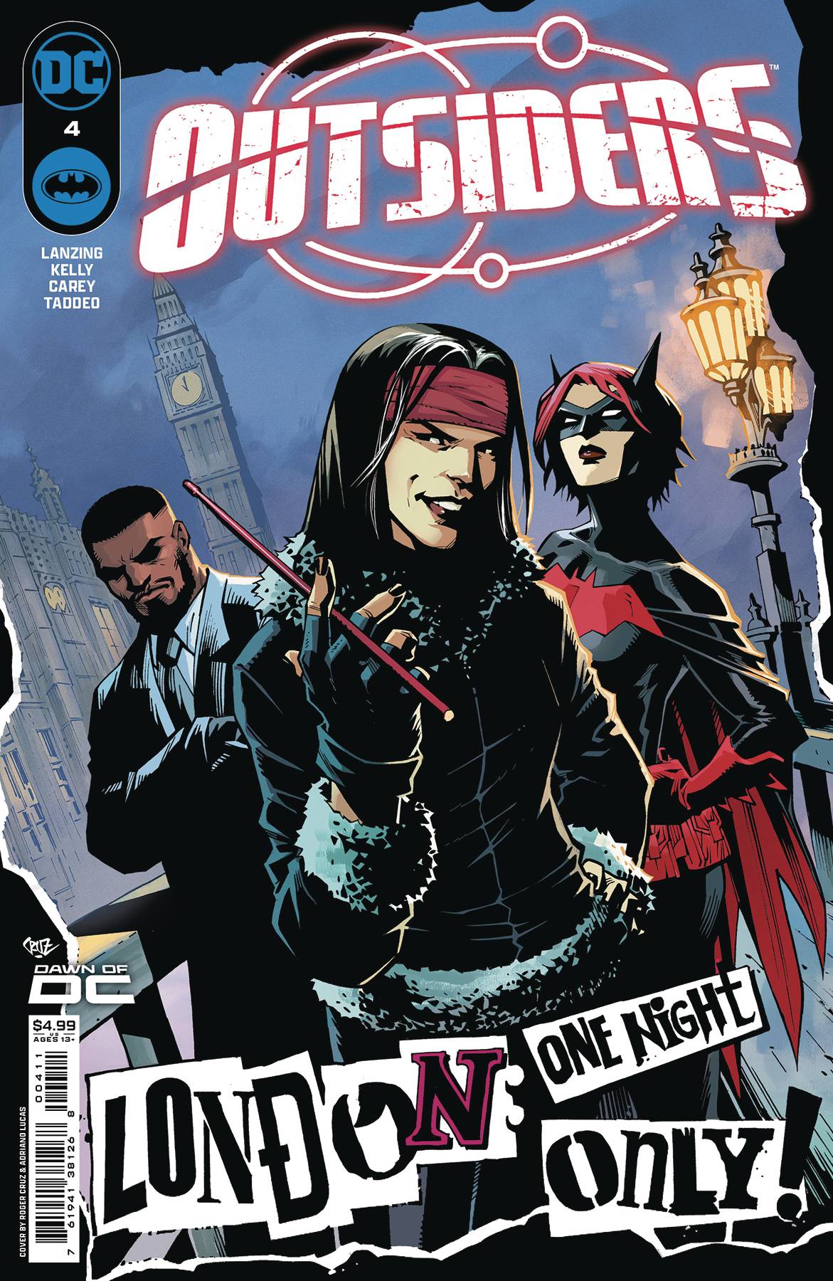 OUTSIDERS #4 (OF 12) CVR A ROGER CRUZ *(DH N1)*