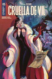 DISNEY VILLAINS CRUELLA DE VIL #5 CVR C LUSKY *RELEASE DATE: 9/11/24* *(DH W1)*