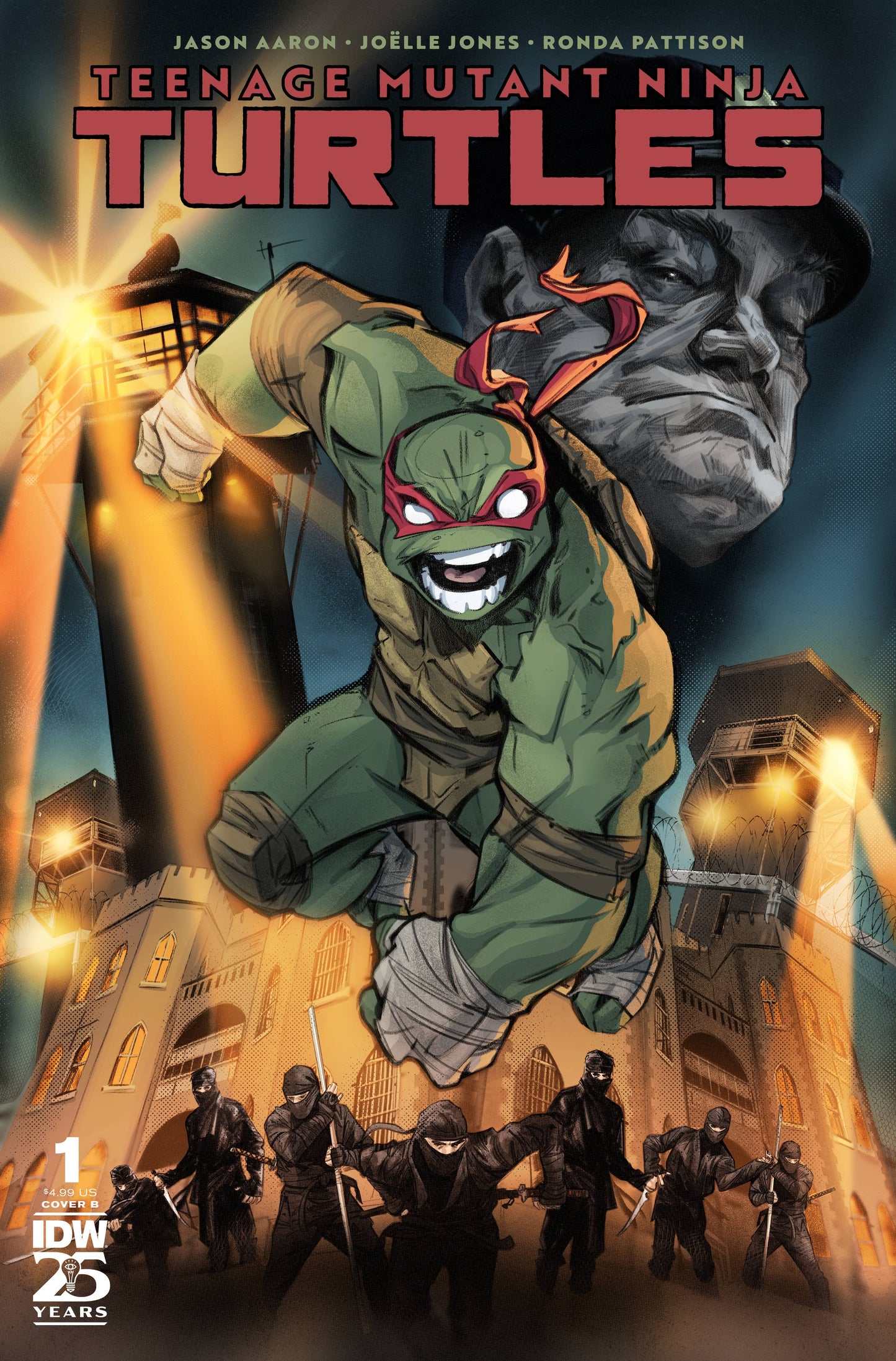 TEENAGE MUTANT NINJA TURTLES 2024 #1 CVR B JONES (DH A6) *(DH Q1)*