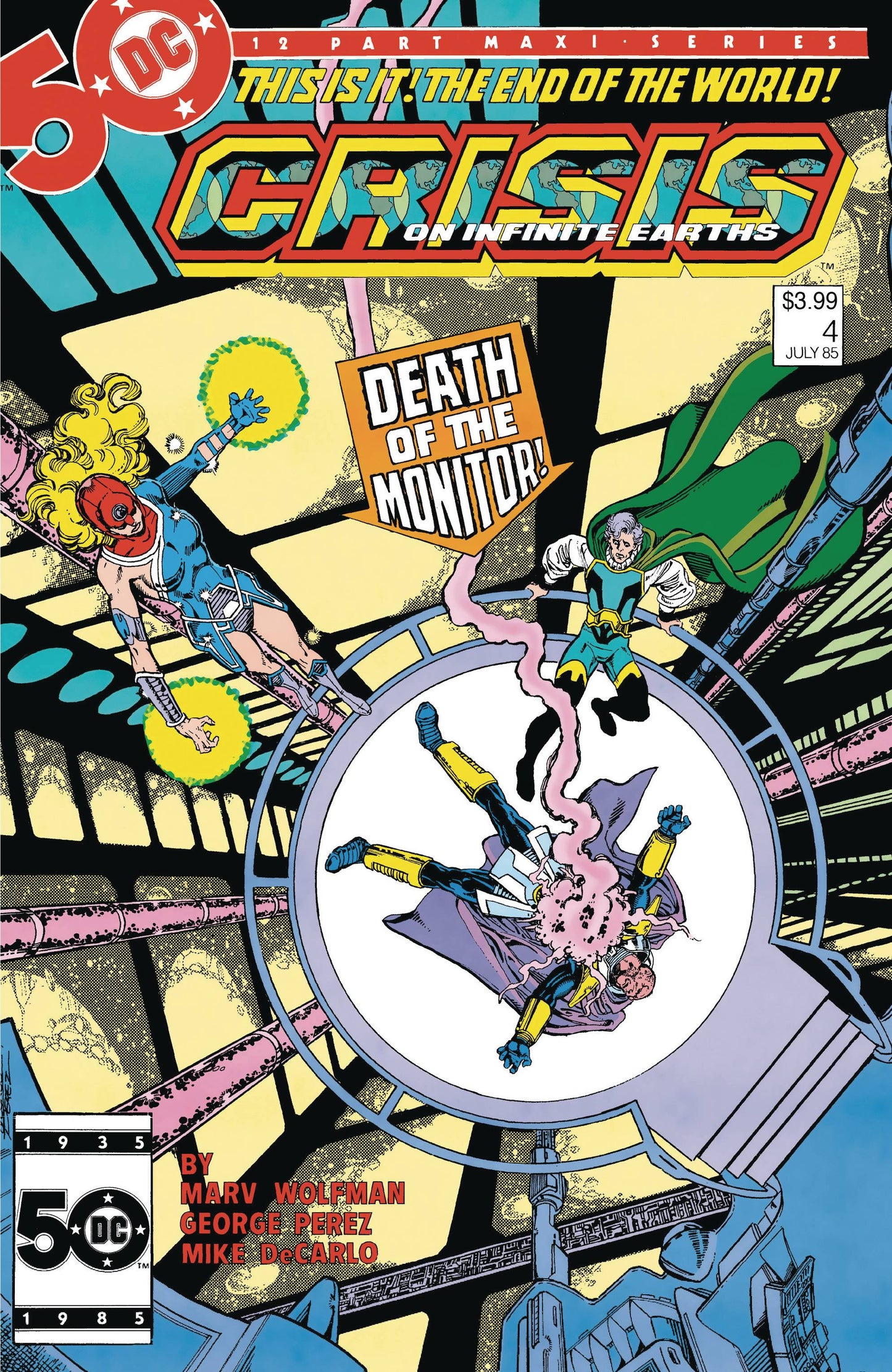 CRISIS ON INFINITE EARTHS #4 (OF 12) FACSIMILE CVR A GEORGE *(DH O1)*