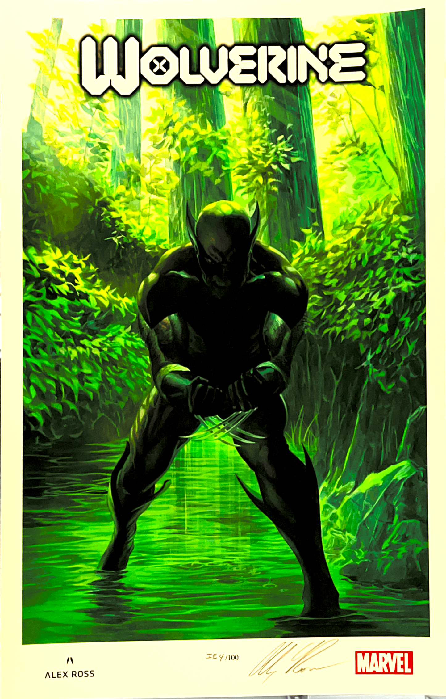 WOLVERINE #1 ALEX ROSS FINE ART PRINT