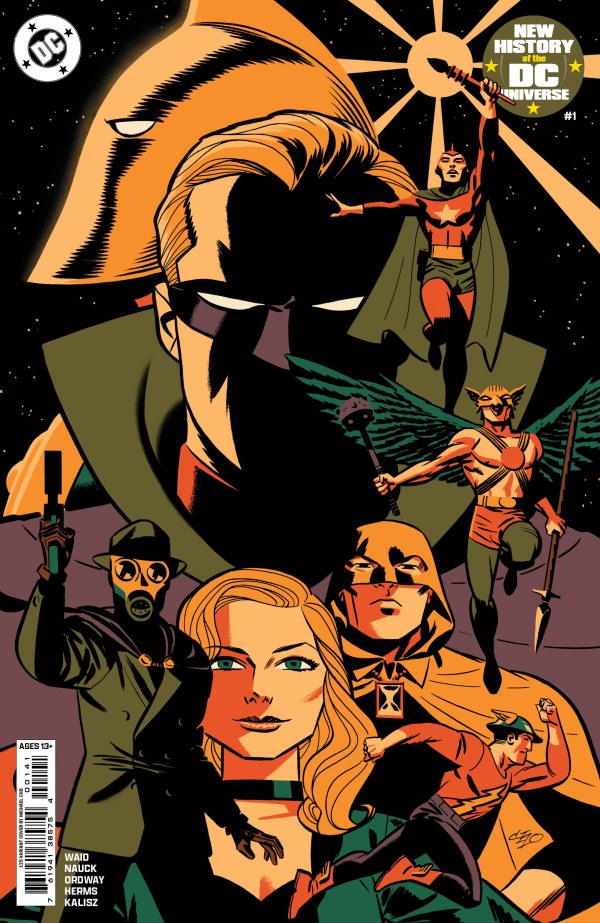 NEW HISTORY OF THE DC UNIVERSE #1 (OF 4) CVR A CHRIS SAMNEE WRAPAROUND *RELEASE DATE 6/25/25* *(DH L2)* *(DH K4)* *(DH X5)*