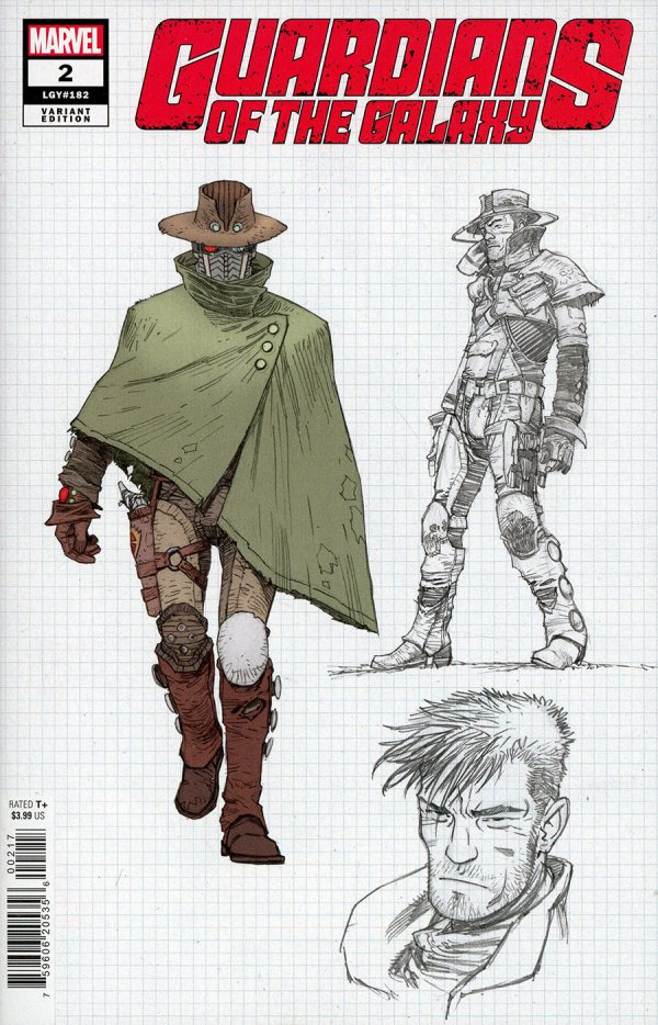 Guardians of the Galaxy #2 1:10 Kev Walker Design Variant *(DH J4)*
