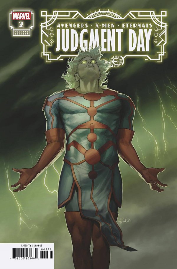 A.X.E.: Judgment Day #2 Ashley Witter Men of A.X.E. Variant *(DH M3)*