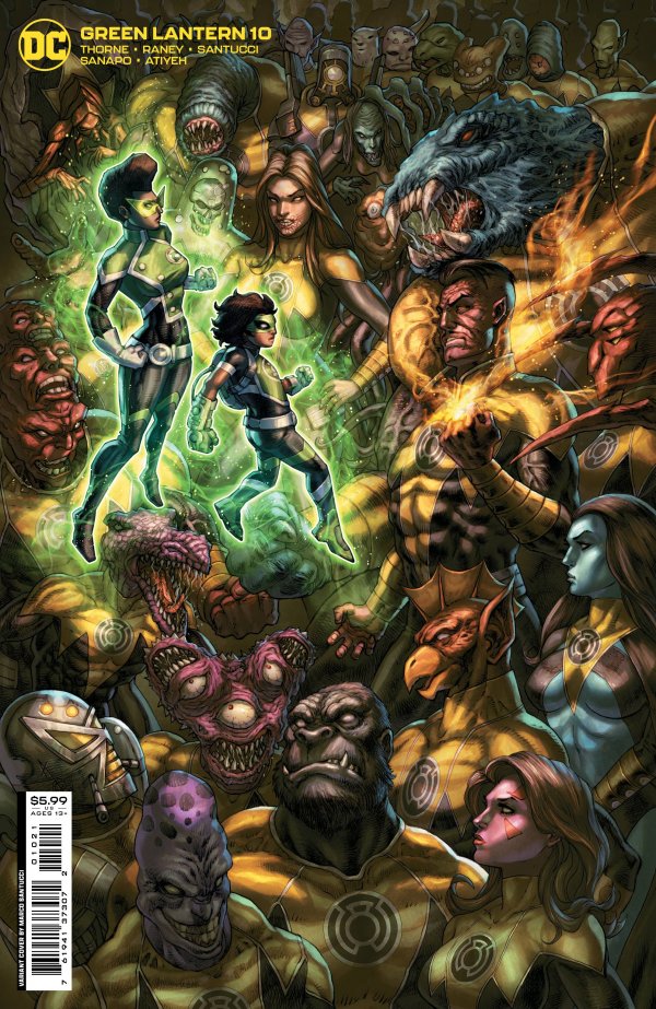 Green Lantern #10 Cover B Alan Quah Variant *(DH F4)*