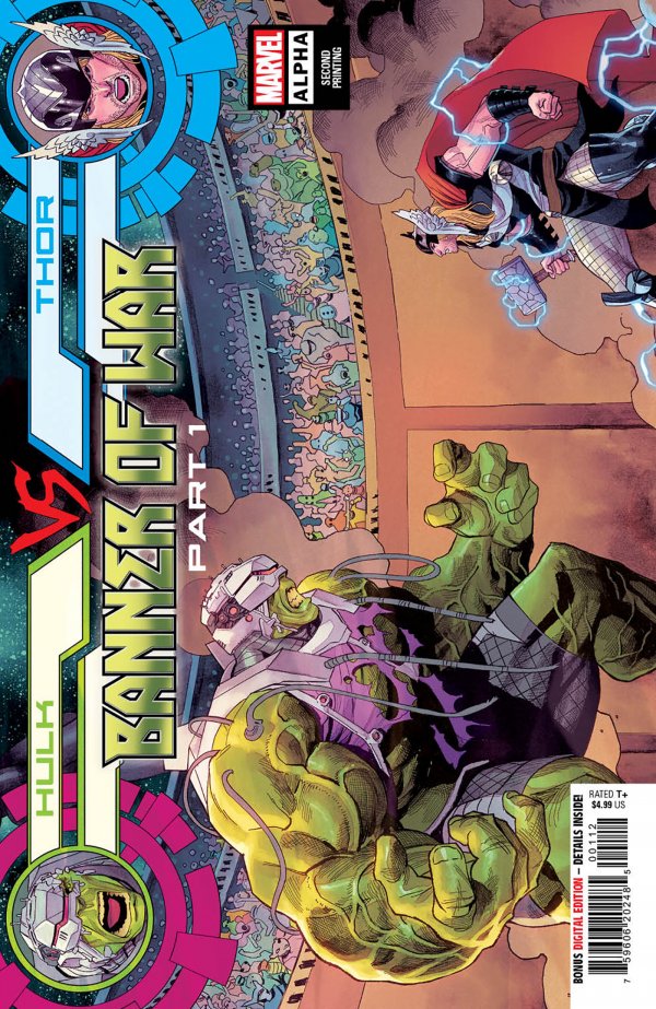 Hulk vs. Thor: Banner of War Alpha #1 2nd Printing *(DH A19)*