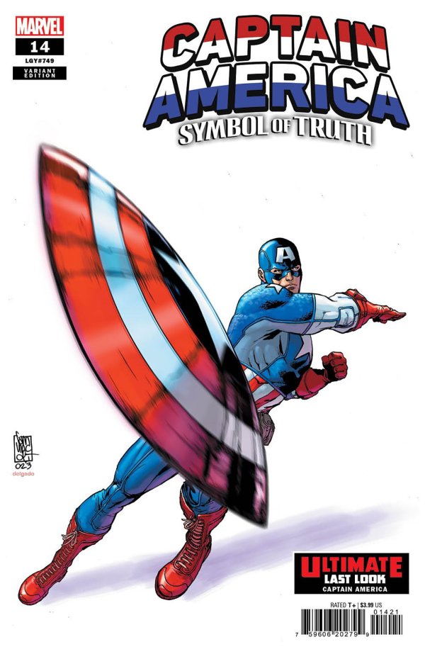 Captain America: Symbol of Truth #14 Giuseppe Camuncoli Ultimate Last Look Variant *(DH N3)*