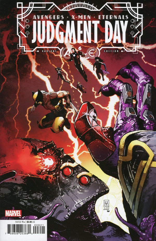 A.X.E.: Judgment Day #6 Valerio Giangiordano Variant *(DH M3)*