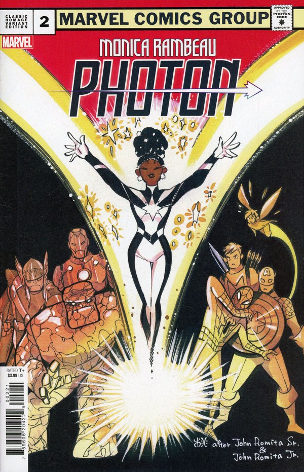 Monica Rambeau: Photon #2 Peach Momoko Classic Homage Variant *(DH N4)*
