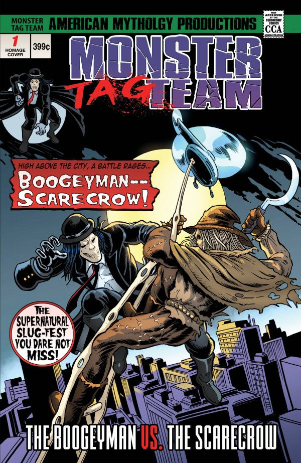 Monster Tag Team: The Boogeyman vs. The Scarecrow #1 Cover C Ken Haeser Homage Variant *(DH N4)*