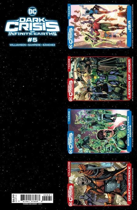 DARK CRISIS ON INFINITE EARTHS #5 CVR H TRADING CARD *(DH R1)*