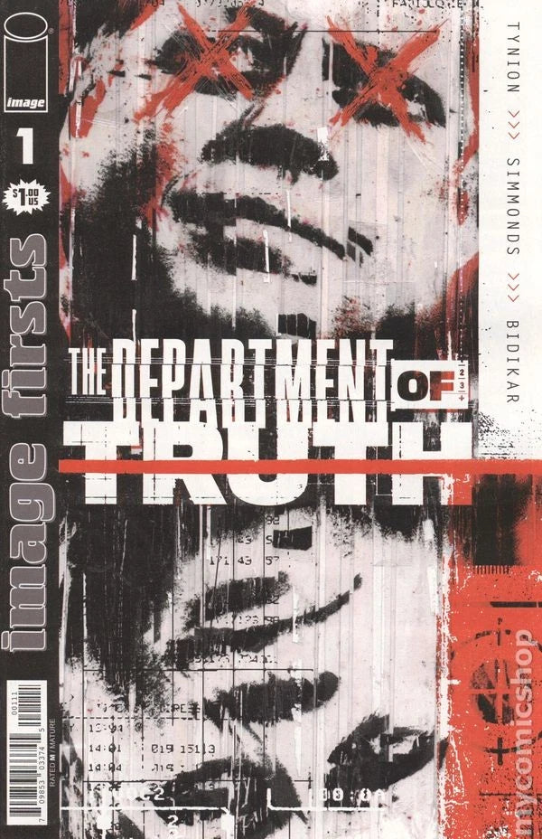 IMAGE FIRST DEPARTMENT OF TRUTH #1 *(DH S1)* *(DH V1)*