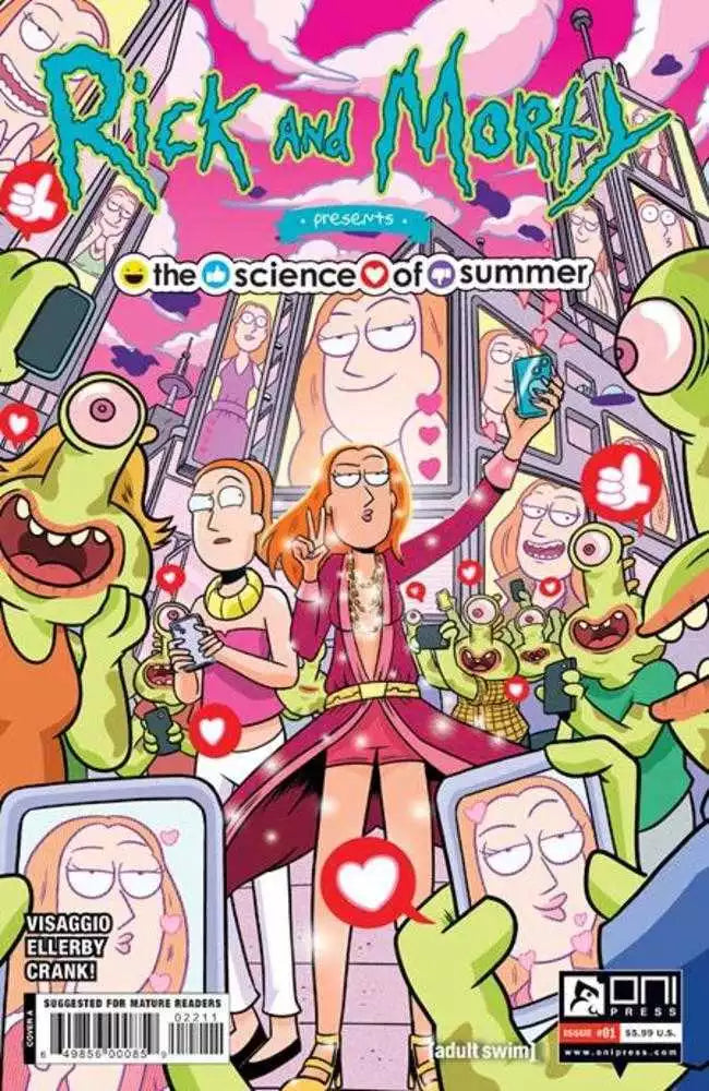 Rick And Morty Presents The Science Of Summer #1 (One Shot) Cover A Marc Ellerby *(DH D1)*