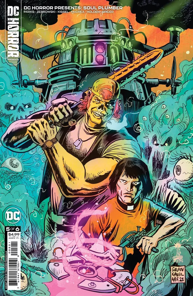 DC HORROR PRESENTS SOUL PLUMBER #5 (OF 6) CVR B CULLY HAMNER CARD STOCK VAR *(DH D1)*