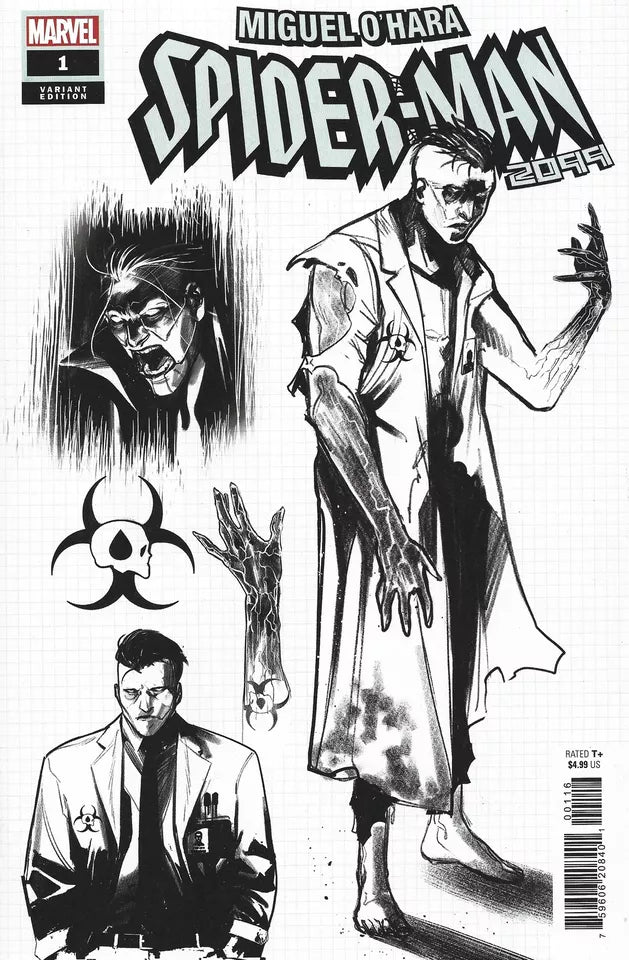 Miguel O'Hara Spider-Man 2099 #1 1:10 Cappuccio Design Variant Marvel 2024 *(DH J1)*