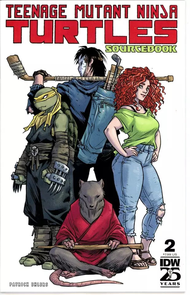 TEENAGE MUTANT NINJA TURTLES SOURCE BOOK #2 *(RELEASE DATE 04/03/24)* *(DH G1)* *(DH T2)*