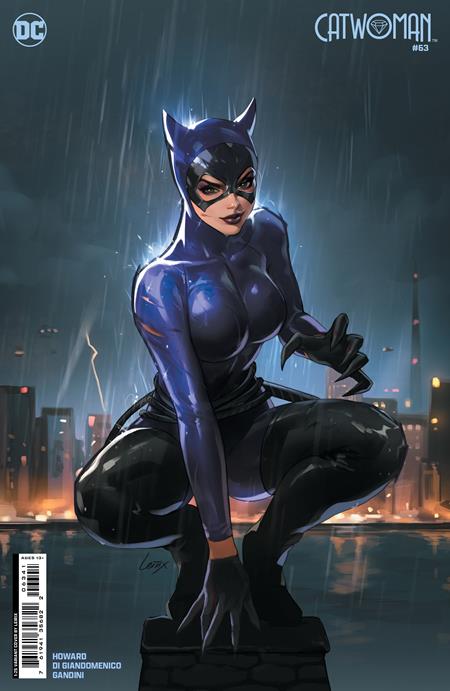 CATWOMAN #63 CVR E INC 1:25 LESLEY LEIRIX LI CARD STOCK VAR