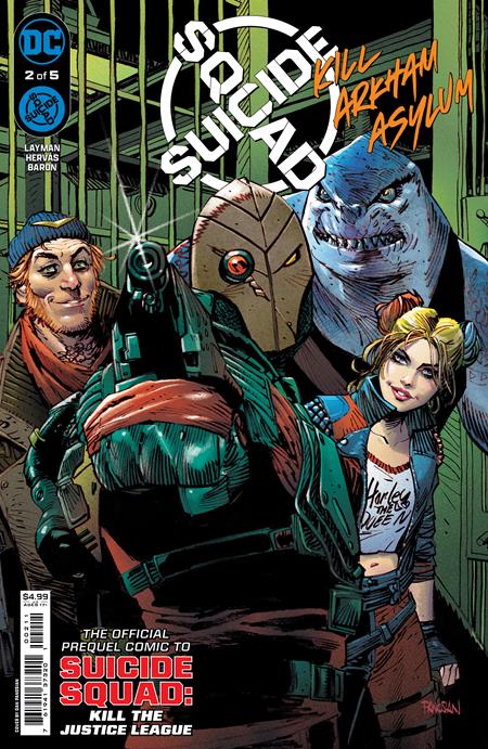 SUICIDE SQUAD KILL ARKHAM ASYLUM #2 (OF 5) CVR A DAN PANOSIAN (MR)