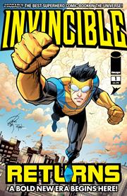 INVINCIBLE RETURNS FACSIMILE EDITION #1 *RELEASE DATE 3/25/26*