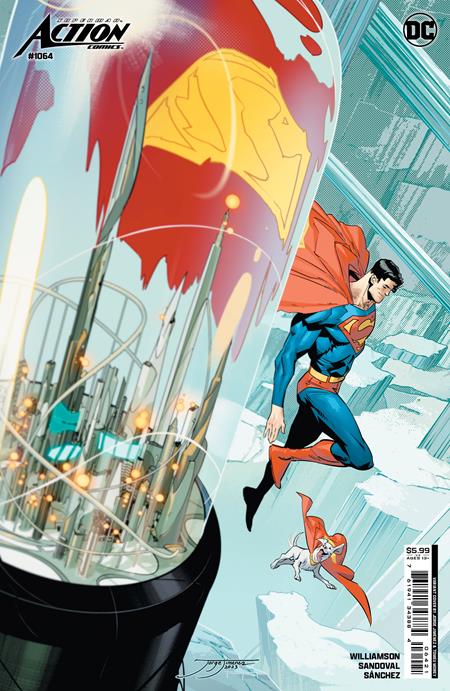 ACTION COMICS #1064 CVR B JORGE JIMENEZ CARD STOCK VAR (HOUSE OF BRAINIAC) *RELEASING 4/10/24*