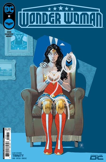 WONDER WOMAN #8 CVR A DANIEL SAMPERE & BELEN ORTEGA *RELEASING 4/17/24* *(DH Y4)*