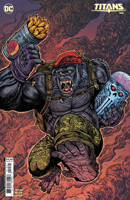 TITANS #10 CVR D MARIA WOLF APRIL FOOLS MONSIEUR MALLAH CARD STOCK VAR *RELEASING 4/17/24*