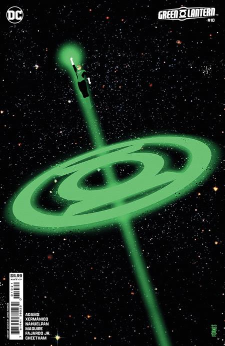 GREEN LANTERN #10 CVR C JORGE FORNES CARD STOCK VAR (HOUSE OF BRAINIAC) *(DH K4)*