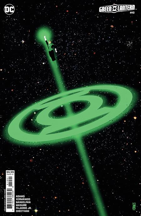 GREEN LANTERN #10 CVR C JORGE FORNES CARD STOCK VAR (HOUSE OF BRAINIAC)